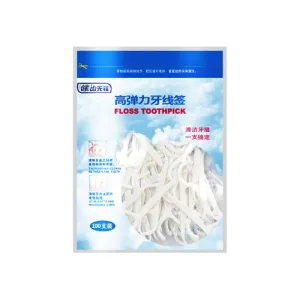 50/100pcs Dental Floss Stick Tooth Cleaning Interdental Brush Dental Floss Pick Oral Hygiene Care 1 Bag Dental Floss Ultra-fine