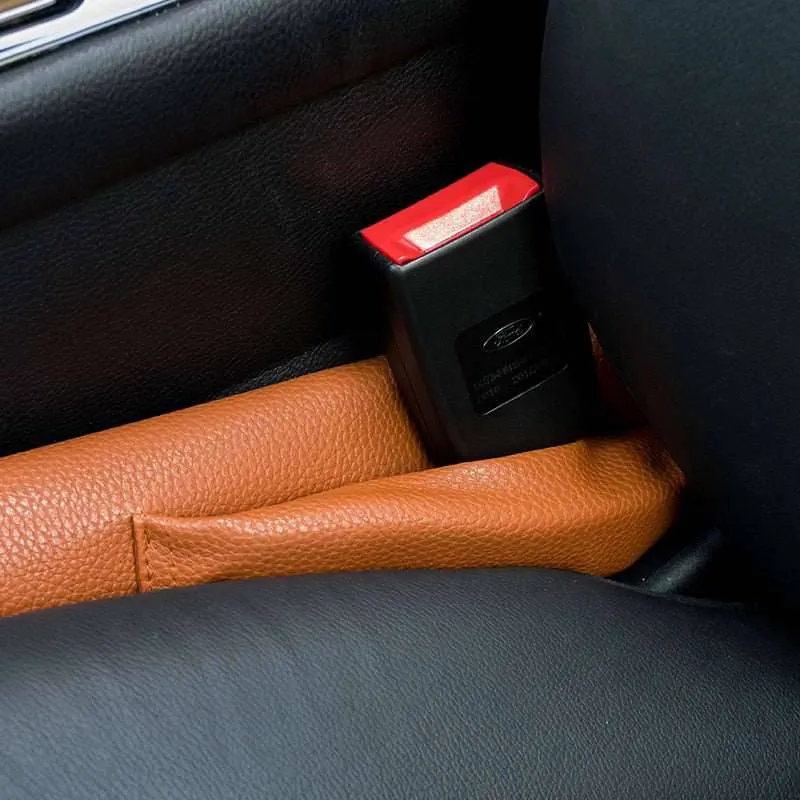 Car Seat Crevice Gap Stopper Strip PU Leak proof Protector Covers