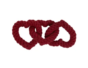 Chain of Hearts 10" Rope Dog Toy