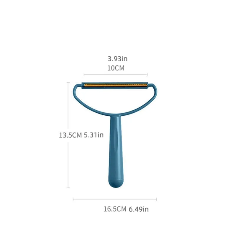 Clothes Hair Scraper Portable Double Sided Tweed Coat Manual Hair Ball Cleaning Household no Harm to Clothes Hair Ball Trimmer