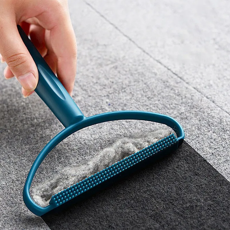 Clothes Hair Scraper Portable Double Sided Tweed Coat Manual Hair Ball Cleaning Household no Harm to Clothes Hair Ball Trimmer