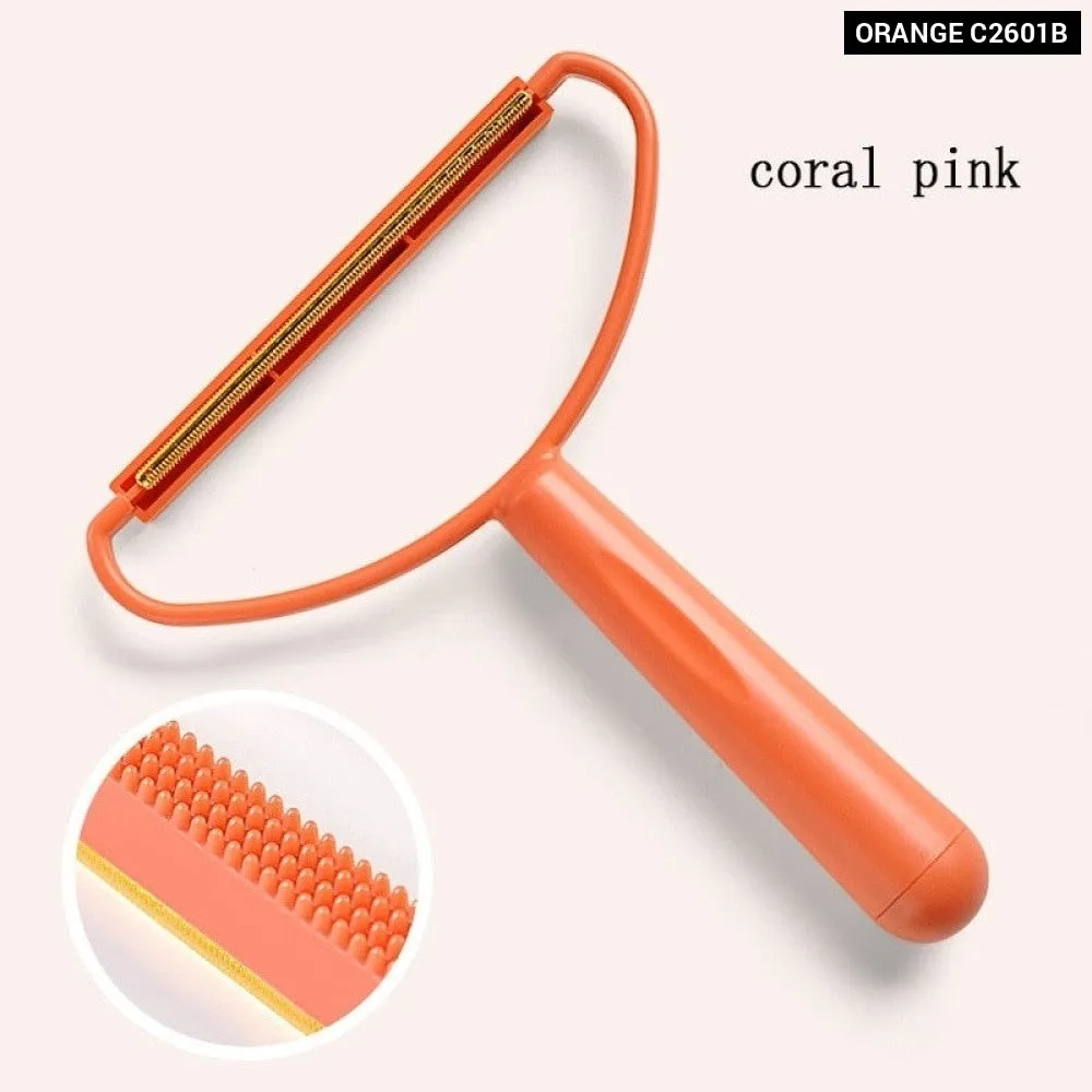 Clothes Hair Scraper Portable Double Sided Tweed Coat Manual Hair Ball Cleaning Household no Harm to Clothes Hair Ball Trimmer
