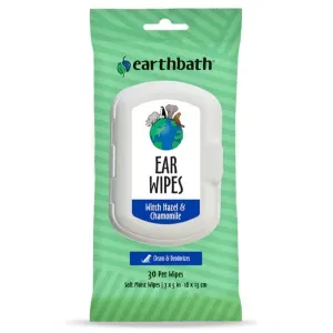 Earthbath® Ear Wipes for Dogs and Cats 30-Count