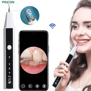 Electric Sonic Dental Scaler Teeth Whitening With HD Camera Teeth Calculus Tartar Remover Tools Cleaner Tooth Stain Oral Care