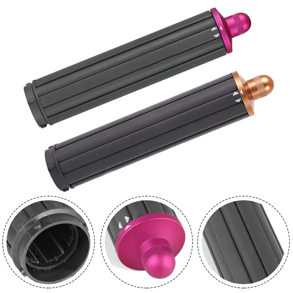 Enhanced Long Curling Nozzle for Dyson Airwrap Hair Dryer - Golden