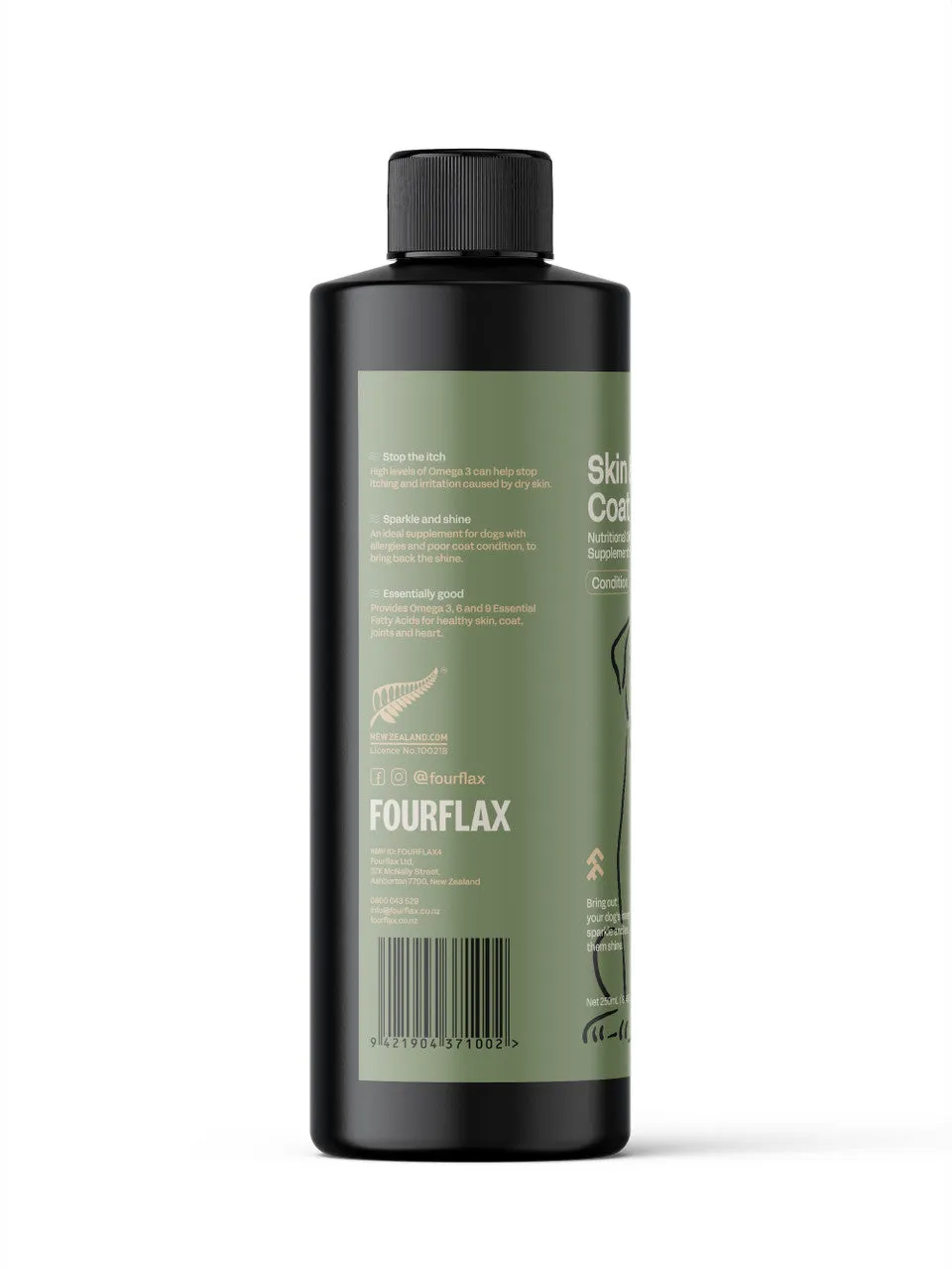 FOURFLAX CANINE SKIN AND COAT