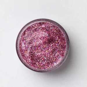 Galexie Glister Delicate - Fine Pink Glitter - Hair, Face, Body Glitter Gel