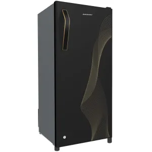Kelvinator KRD-A210BKG 190 L Direct Cool Single Door 2 Star Refrigerator Black