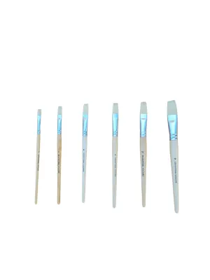 Kids Wooden Paint Brushes Assorted