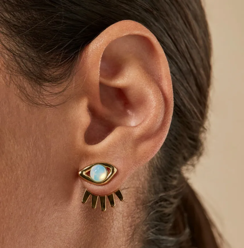 Lia Ear Earrings (Gold)