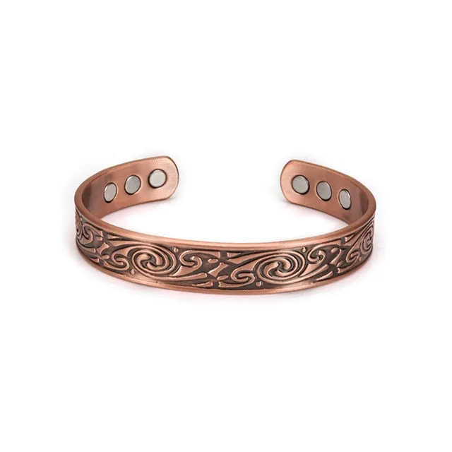 MAGNETIC COPPER BRACELET RUNAS