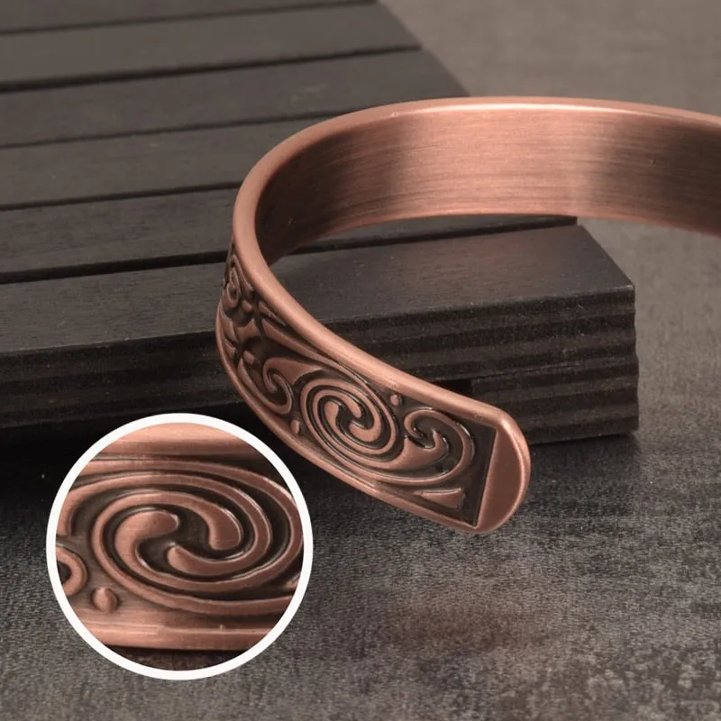 MAGNETIC COPPER BRACELET RUNAS