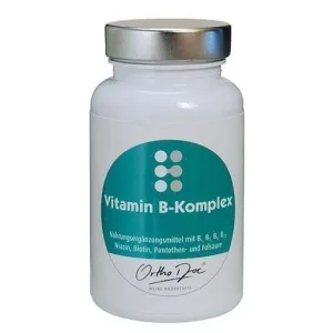 Orthodoc Premium Vitamin B Complex, 60-Count Capsules for Enhanced Energy and Wellbeing