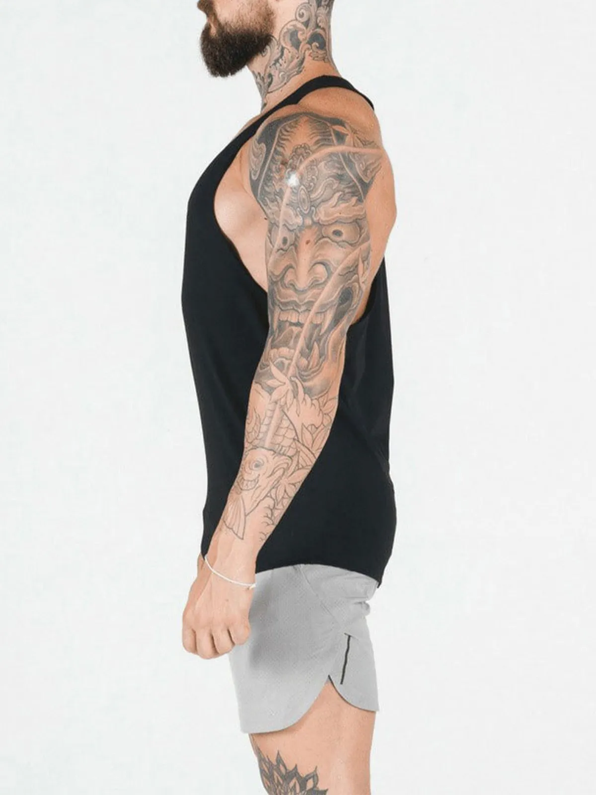 Stay Cool 2.0 Go Hard Gym Stringer Vest Quick Dry