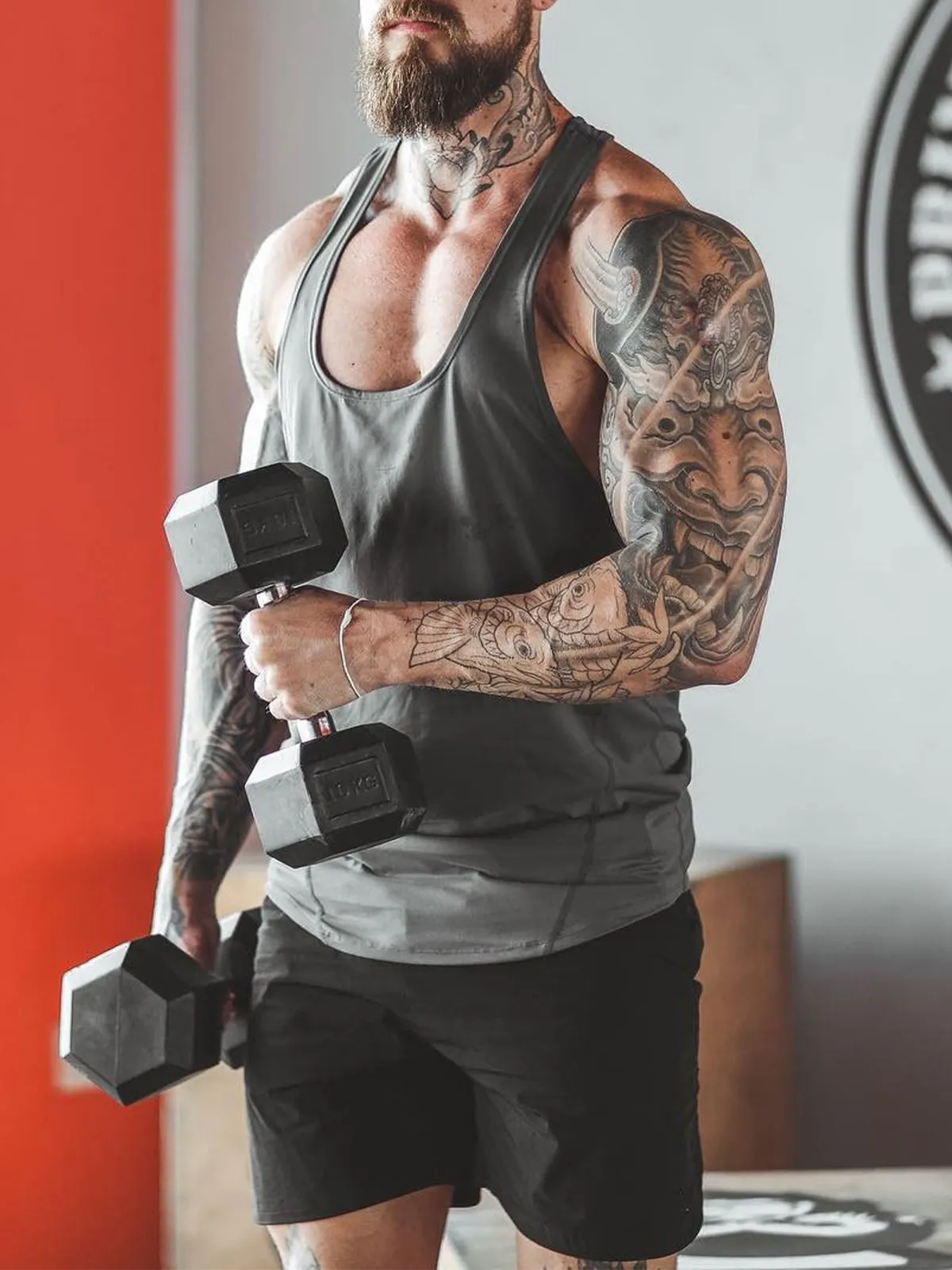 Stay Cool 2.0 Go Hard Gym Stringer Vest Quick Dry