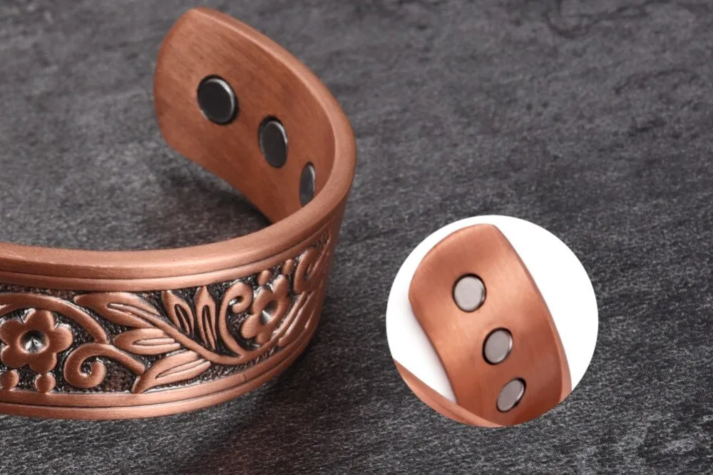 Vintage copper bracelet Anthys
