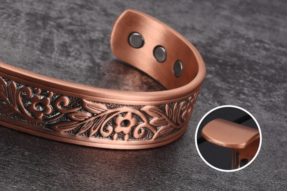 Vintage copper bracelet Anthys