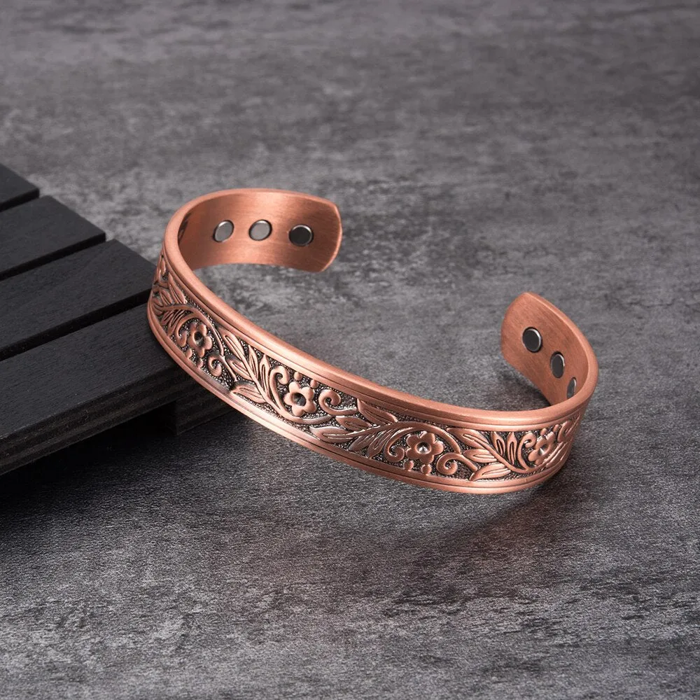 Vintage copper bracelet Anthys
